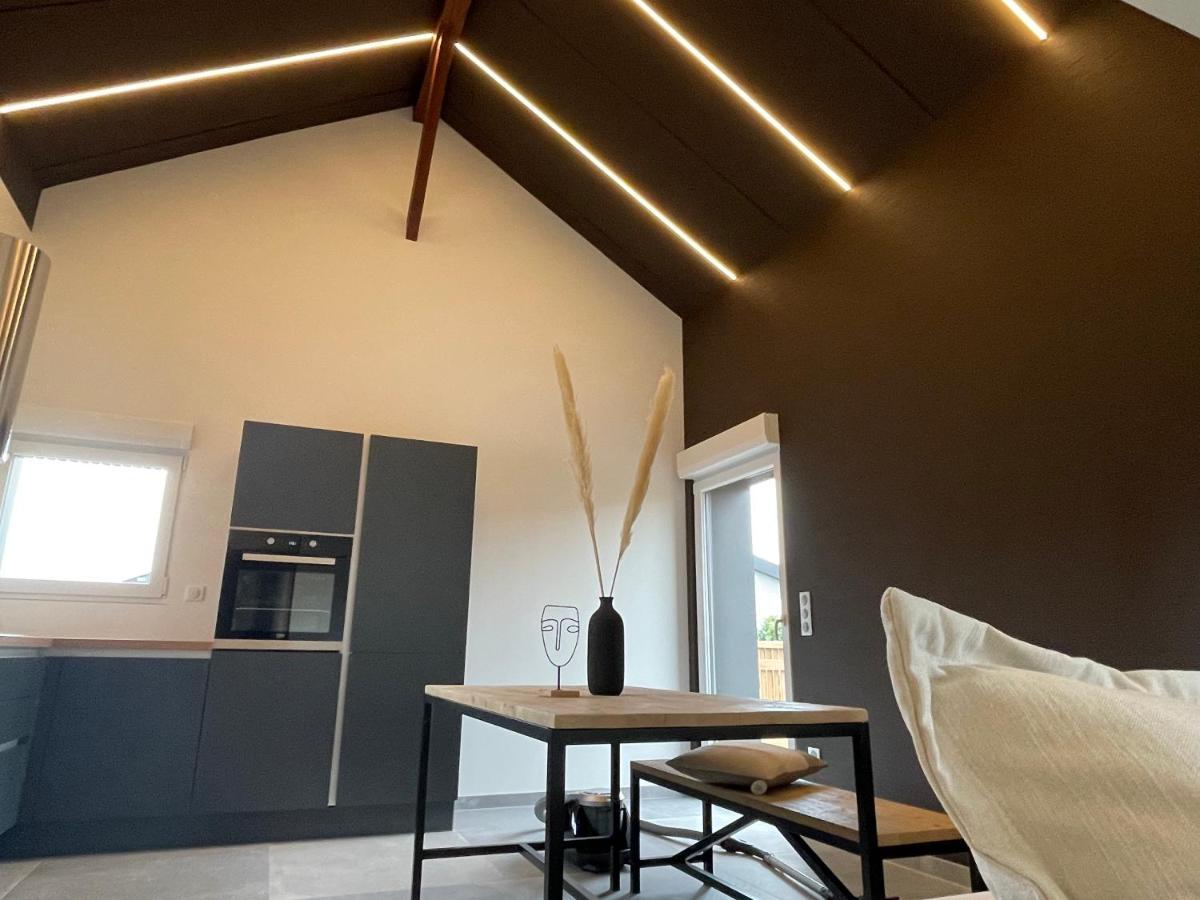 Gite Spa L'Atelier Emile - Spa Privatif - 5 Min Colmar Sainte-Croix-en-Plaine ภายนอก รูปภาพ