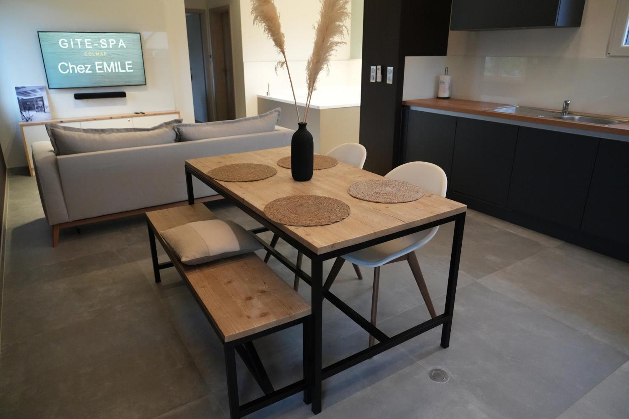 Gite Spa L'Atelier Emile - Spa Privatif - 5 Min Colmar Sainte-Croix-en-Plaine ภายนอก รูปภาพ