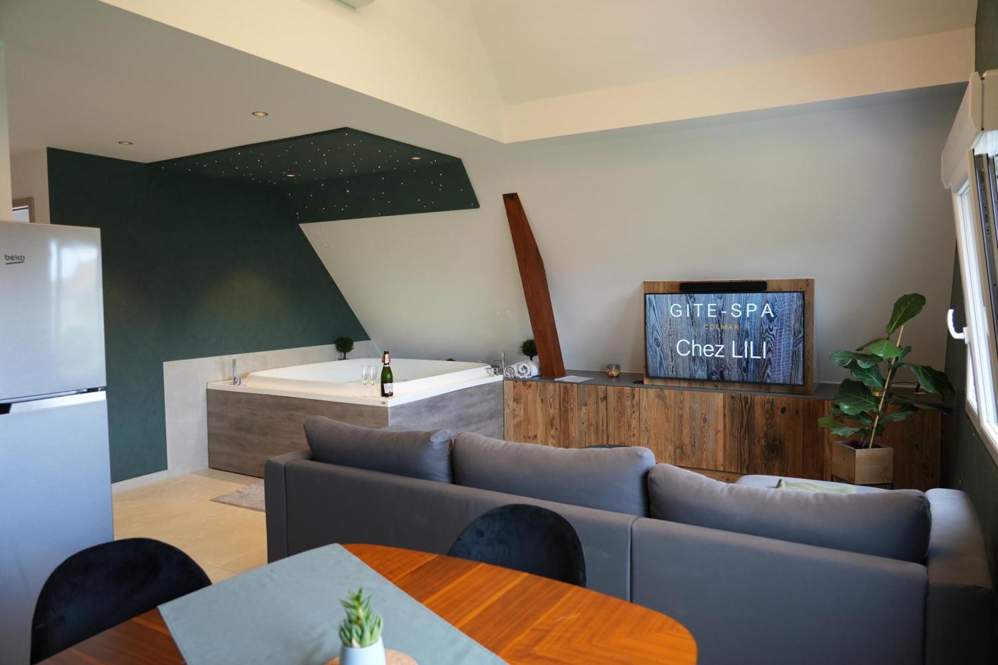 Gite Spa L'Atelier Emile - Spa Privatif - 5 Min Colmar Sainte-Croix-en-Plaine ภายนอก รูปภาพ