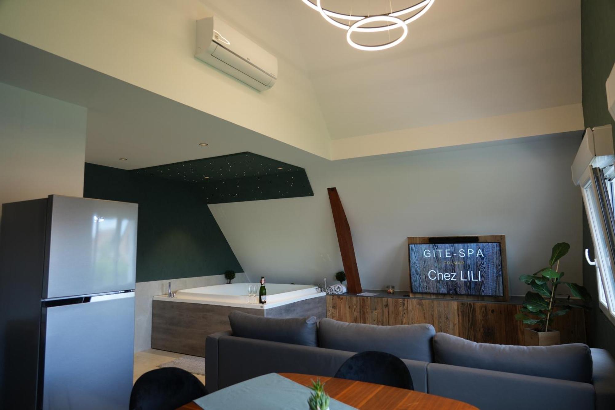 Gite Spa L'Atelier Emile - Spa Privatif - 5 Min Colmar Sainte-Croix-en-Plaine ภายนอก รูปภาพ