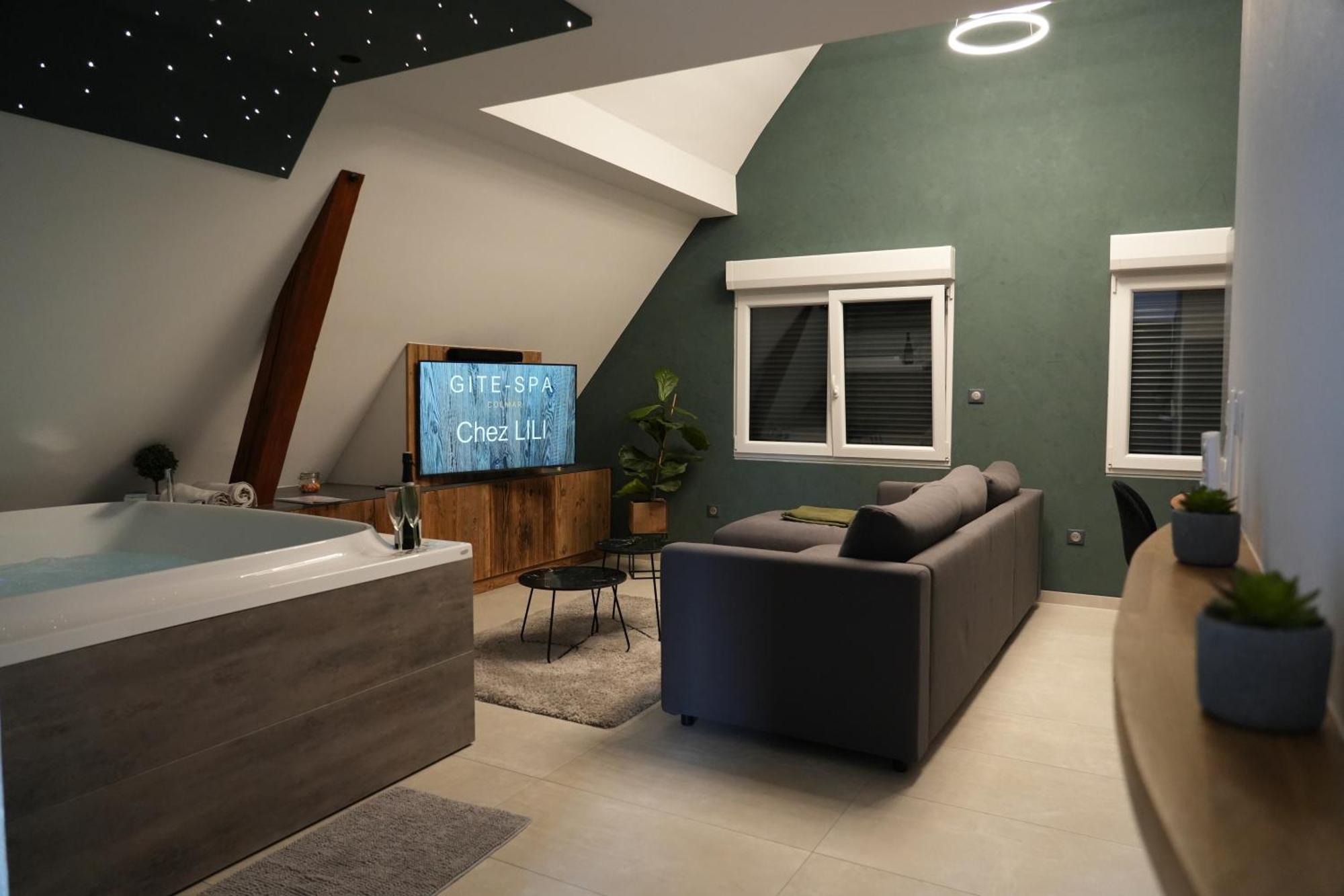 Gite Spa L'Atelier Emile - Spa Privatif - 5 Min Colmar Sainte-Croix-en-Plaine ภายนอก รูปภาพ